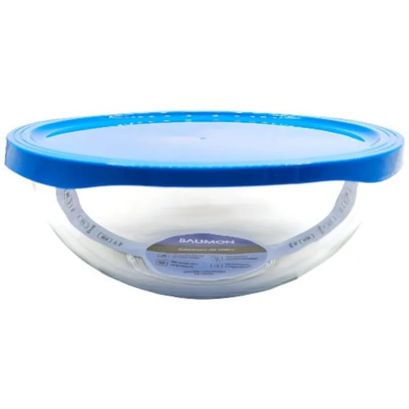 Saladeira Borossilicato Baumon 2400ml S2400B-S