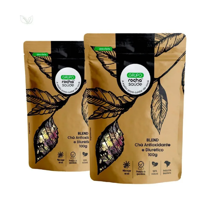 Kit 2 Pct Blend - Chá Antioxidante E Diurético - 100G
