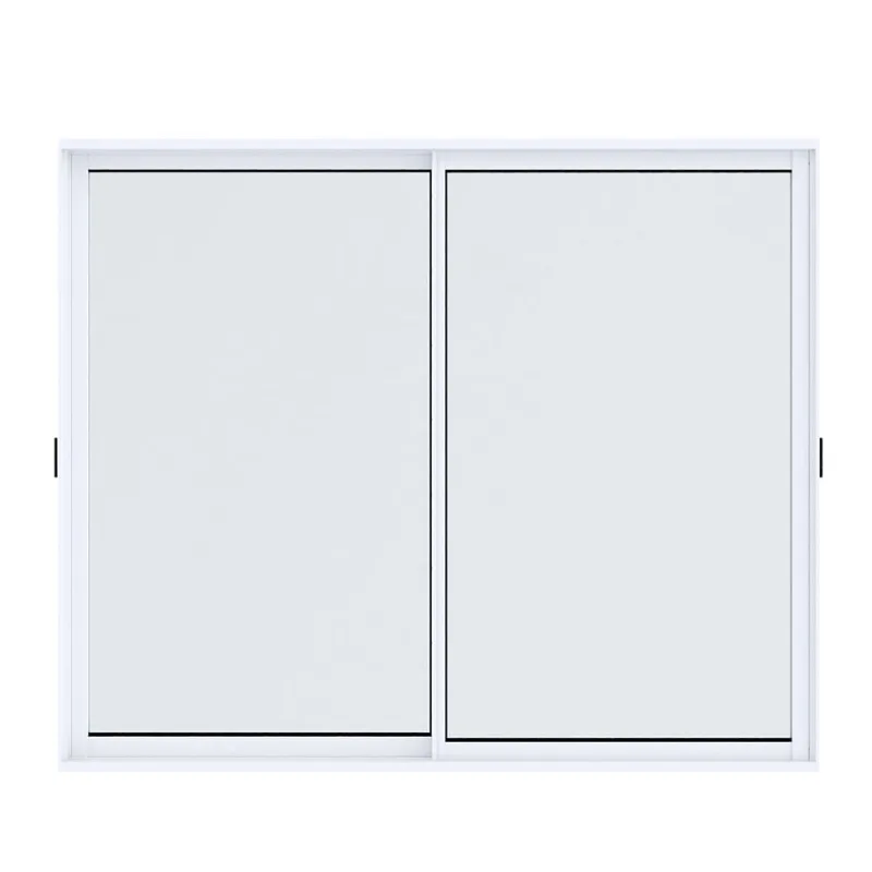 Janela de Correr 2 Folhas sem Grade Alumínio Branco Standard Proex Janela de Correr 2 Folhas sem Grade Alumínio Branco 80x80cm