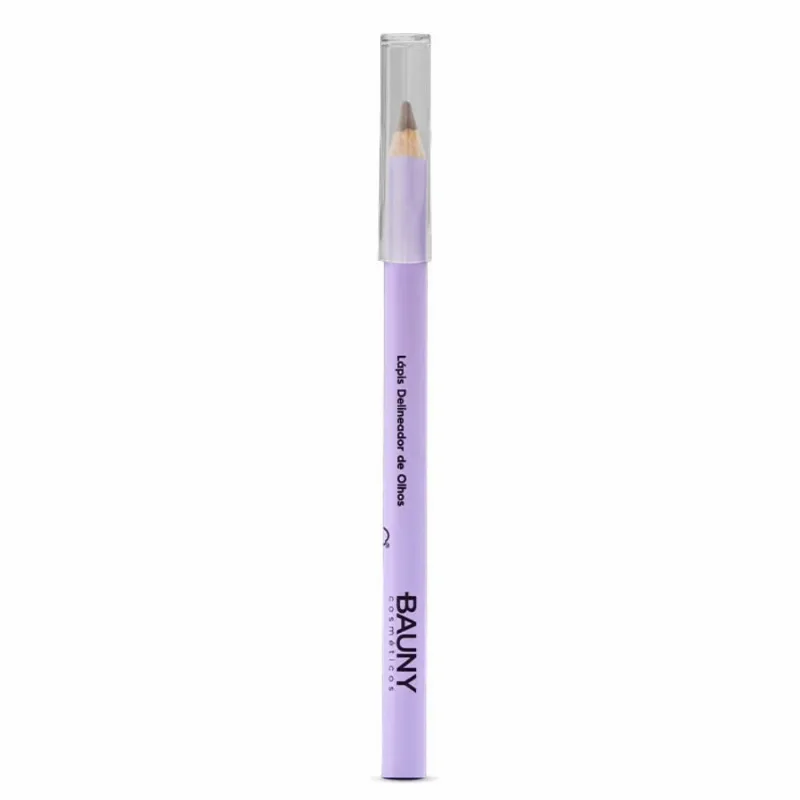 Lápis Delineador de Olhos Bauny Cor Marrom 1,1g