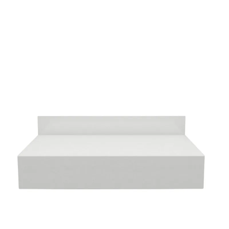 Bancada de Banheiro em Porcelanato Polido para Cuba de Apoio Vip 80cm Branco Artico Bongut - Bongut - Móveis