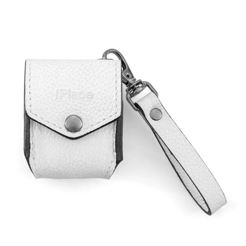 Capa De Airpods 2ª Geração, Iplace, Pampas, Couro Off White