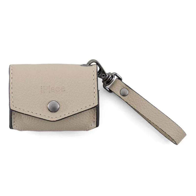 Capa De Airpods Pro, Iplace, Pampas, Couro Bege