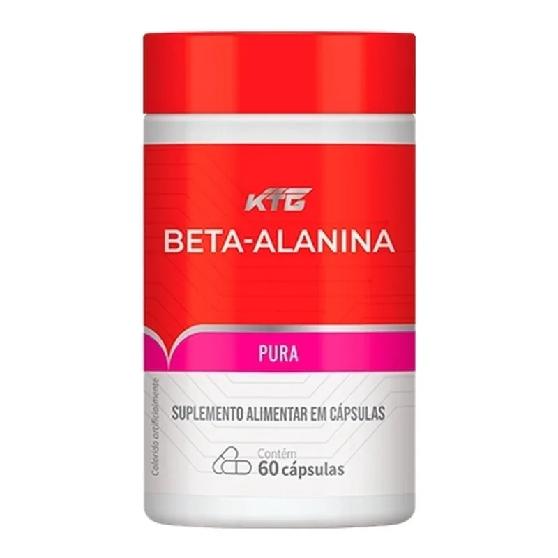 Suplemento Alimentar Beta-Alanina 300mg 60 Cápsulas Katiguá