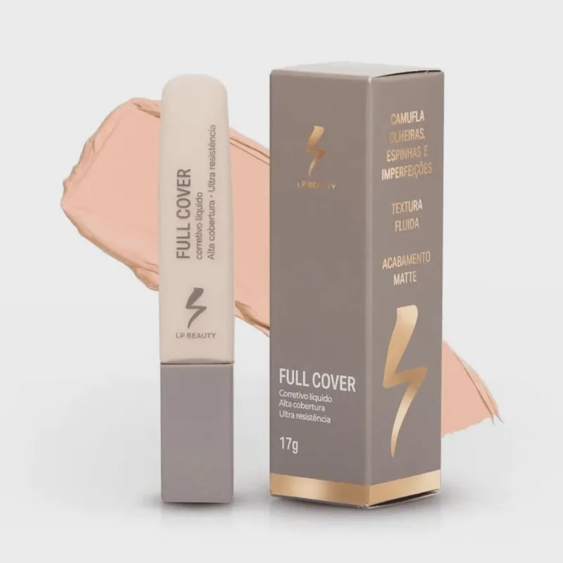 Lp Beauty Full Cover Lp03 - Corretivo Líquido 17g