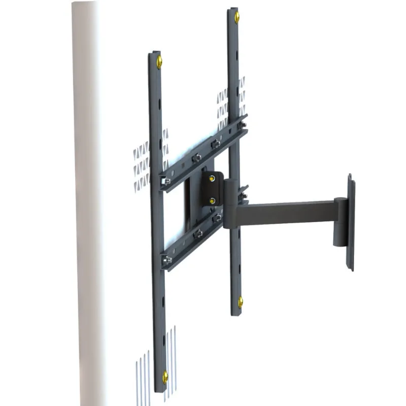 Suporte TV 10 a 65 600X400 3 mov preto