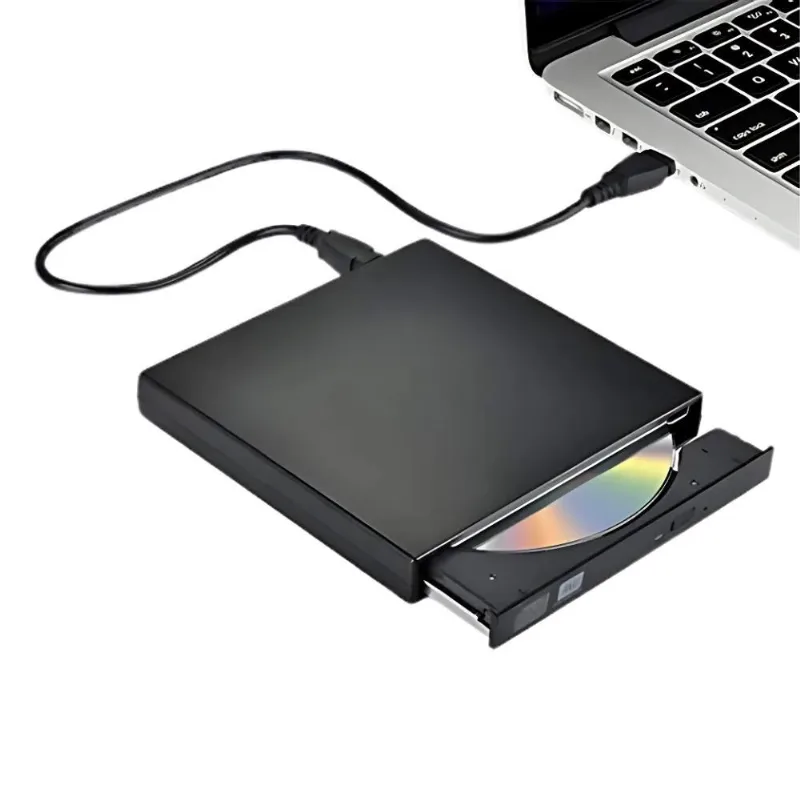 Gravador Dvd - Cd Externo Usb 2.0 Slim Portátil