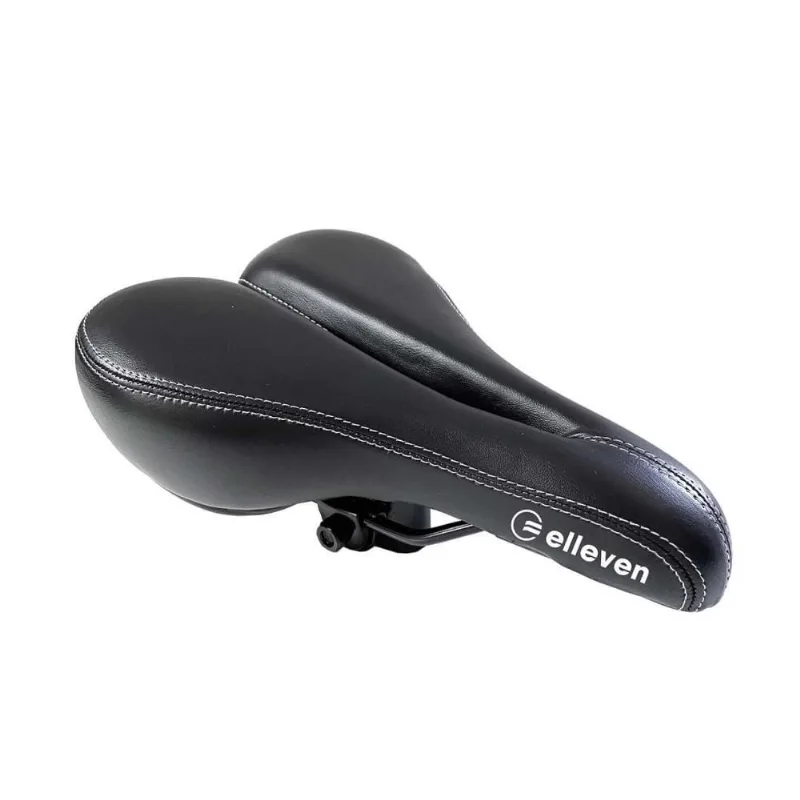 Selim City Vazado Mtb Preto Espuma - Elleven