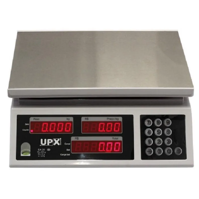 Balança Computadora Upx Modelo Ea-20 Com Bateria 20Kg
