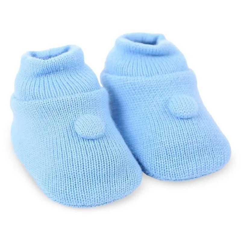 Sapatinho Infantil RN Fio De Amor Azul (MP)
