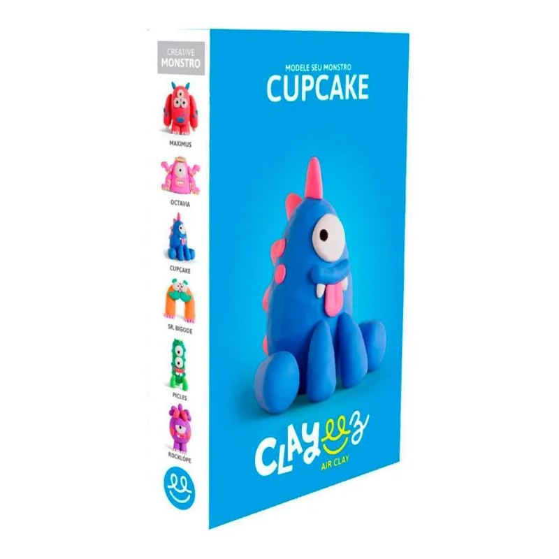 Massinha Air Clay - Creative Monstro Cupcake Cupcake