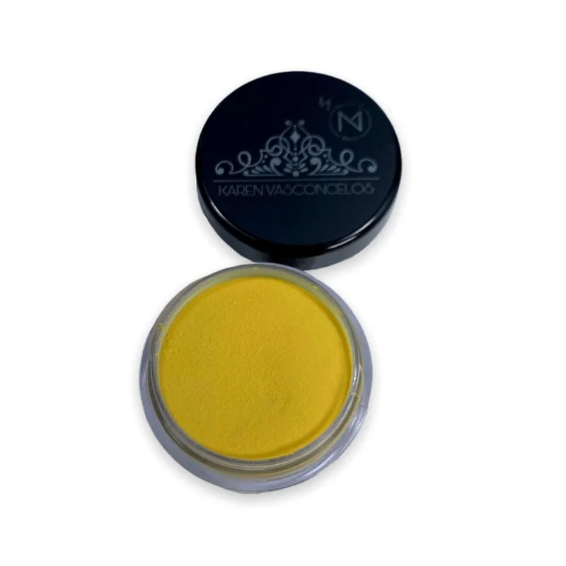 Pó Acrílico Karen Vasconcelos Yellow 10g By Majestic Nails