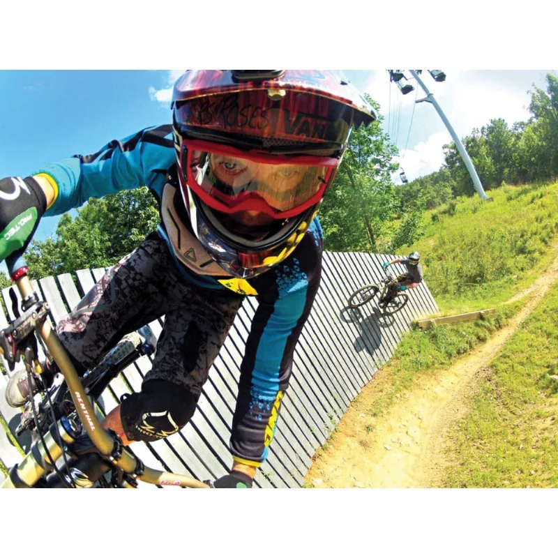 Suporte p/ Capacete The Arm Braço Extensor Frontal Camera De Ação Sport Sjcam Eken H9R Moto