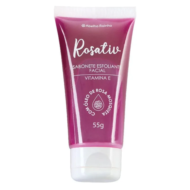 Sabonete Esfoliante Facial Com Oleo De Rosa Mosqueta - 55G