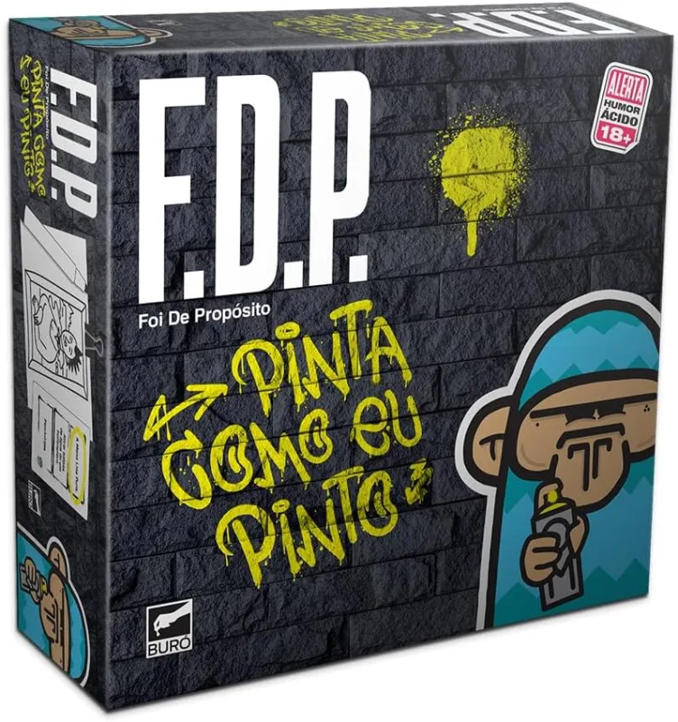 Fdp - Pinta Como Eu Pinto - Buró - LC - Jogos E Colecionáveis