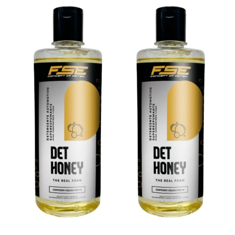 2 Shampoos Automotivo Concentrado Det Honey 500ml Soft99