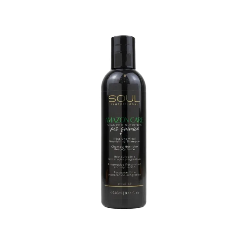 Shampoo Soul Nutritivo Pós Quimica Shampoo Hidratante 240 ml