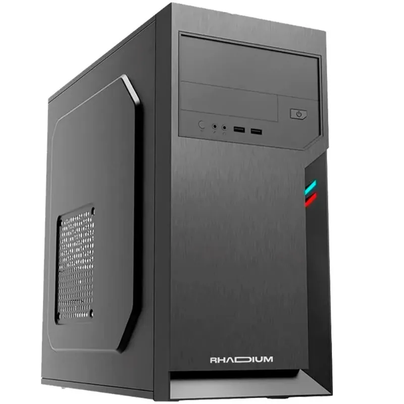 Gabinete Rhadium Office Micro ATX Com Fonte 200W RHA-GAB-0002 Preto (MP)