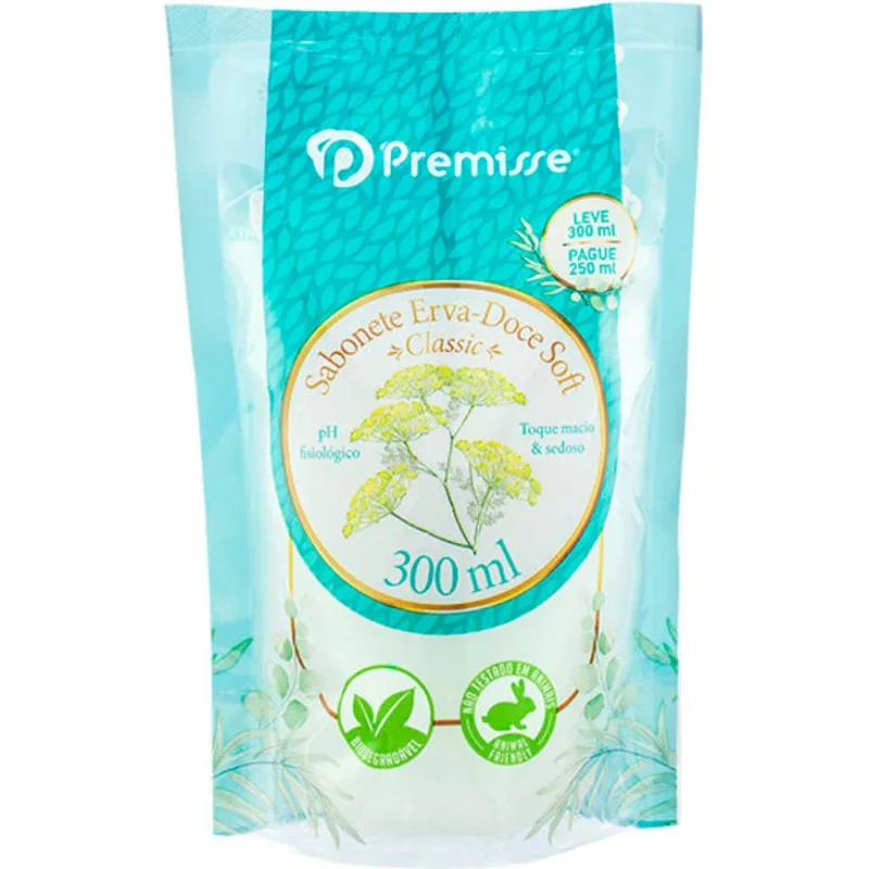 Sabonete Líquido Premisse Erva Doce 300ml