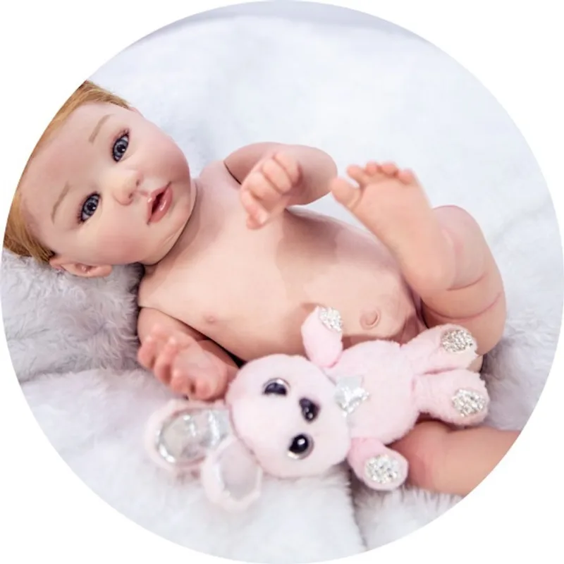 Bebe Reborn Menina Corpo Siliconado Pode Tomar Banho