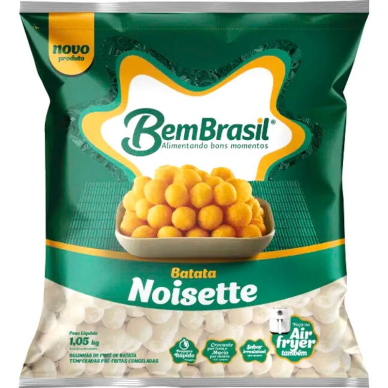 Batata Bem Brasil Congelada Noisette 1,05kg