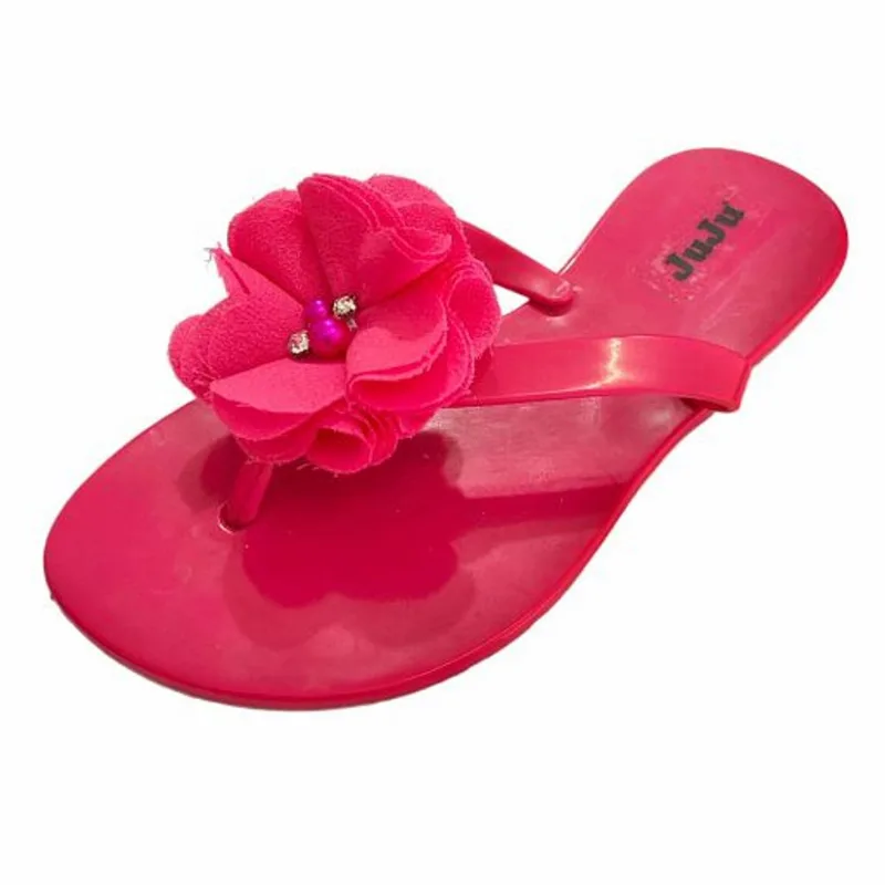 Chinelo Juvenil Flor Pérola Meninas Juju