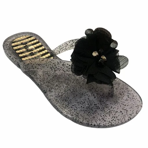 Chinelo Juvenil Flor Pérola Meninas Juju