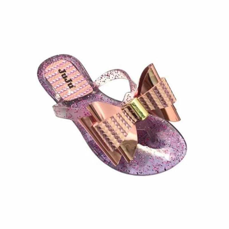 Chinelo Juvenil Laço Metálico Meninas Juju