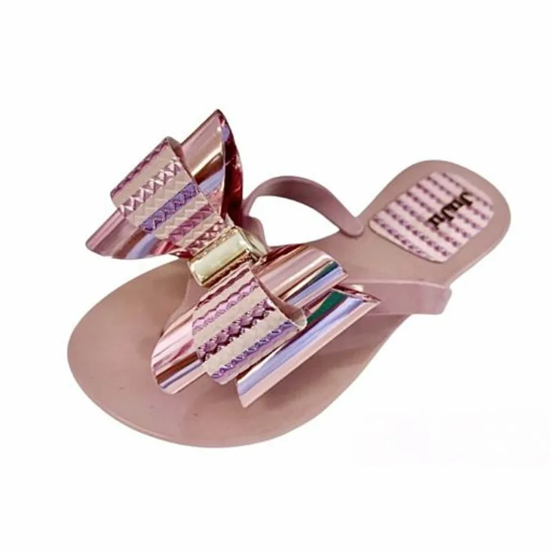 Chinelo Juvenil Laço Metálico Meninas Juju