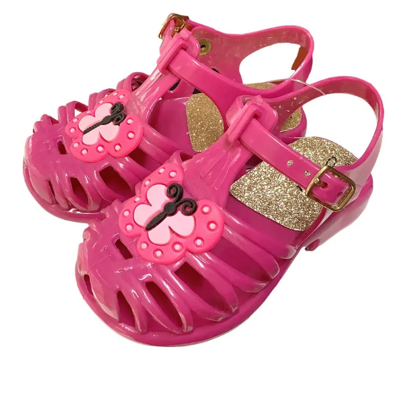 Sandália Infantil Baby Feminino Borboleta Juju