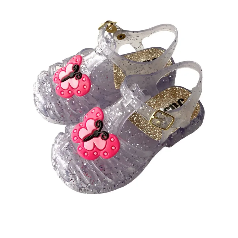 Sandália Infantil Baby Feminino Borboleta Juju