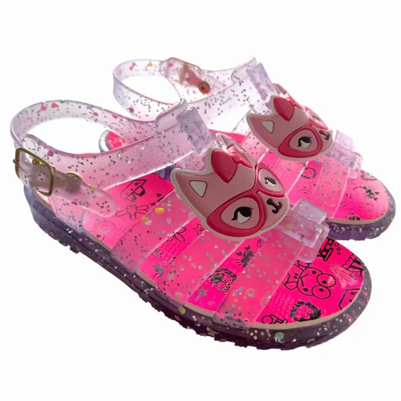 Papete Infantil Feminino Bebê Meninas Gatinha Juju