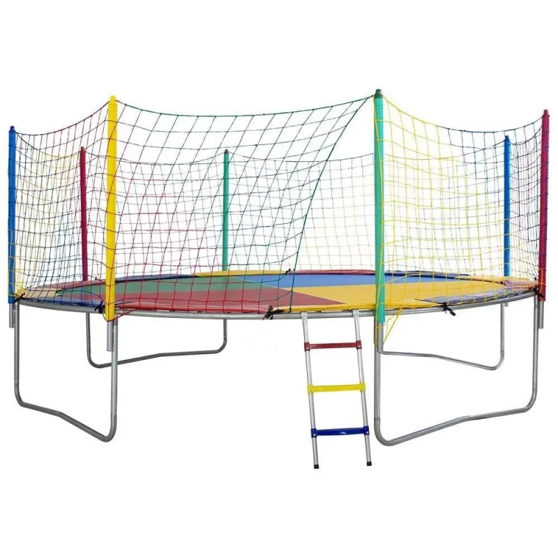 Cama Elástica Pula Pula 4,27m Colorida Nacional PapiBrink - Não Disponível - Brinquedos
