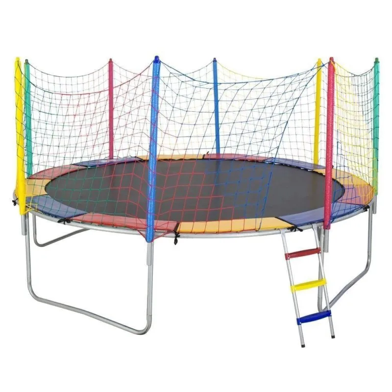 Cama Elástica Pula Pula 3,05m Black PapiBrink c/ Pé Borracha - Não Disponível - Brinquedos