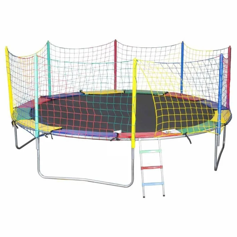 Cama Elástica Pula Pula 4,27m Black PapiBrink c/ Pé Borracha - Não Disponível - Brinquedos