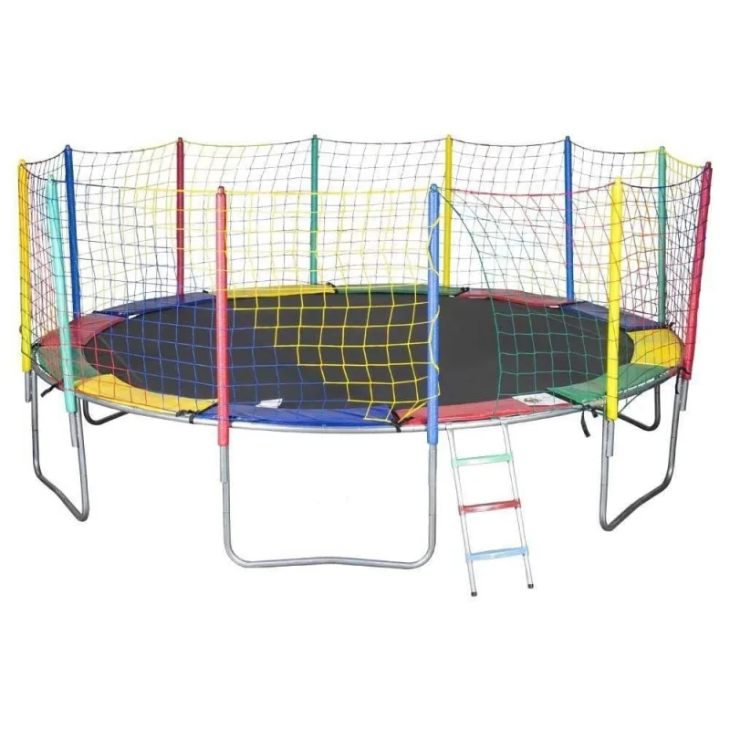 Cama Elástica Pula Pula 4,27m 6 Pés PapiBrink c/ Pé Borracha - Não Disponível - Brinquedos