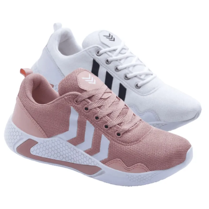 Tênis Feminino Academia R-4000 - Kit 2 Pares