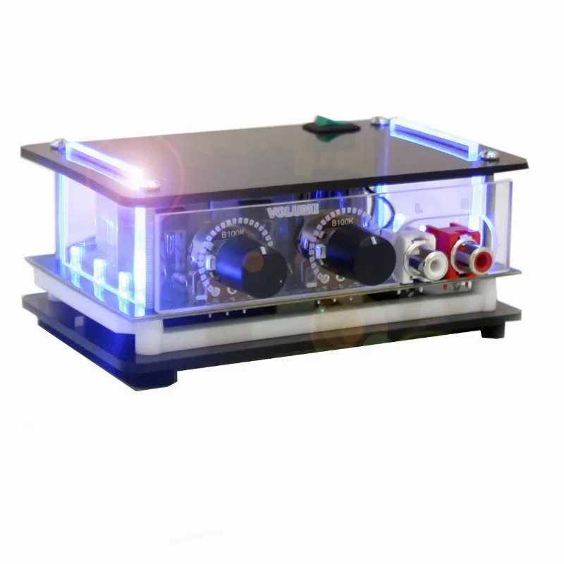 Mini Amplificador Potência De Áudio Caixas Som Mborg Ap40rc