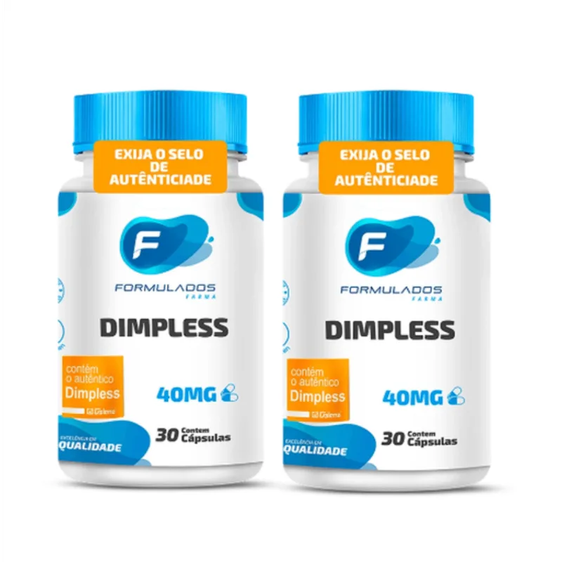 Kit 2 potes de dimpless 30 Cápsulas