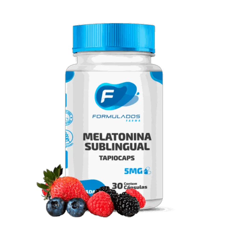 Melatonina Sublingual (Tapiocaps) 5mg 30 Cápsulas