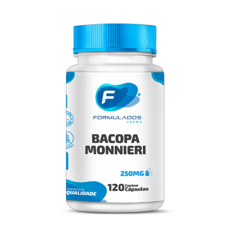 Bacopa Monnieri 250mg 120 Cápsulas