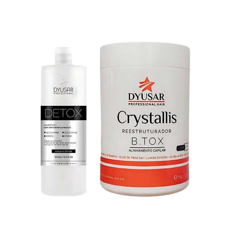 Detox Free 500Ml + B. Tox De Cristal Orgânico 1Kg