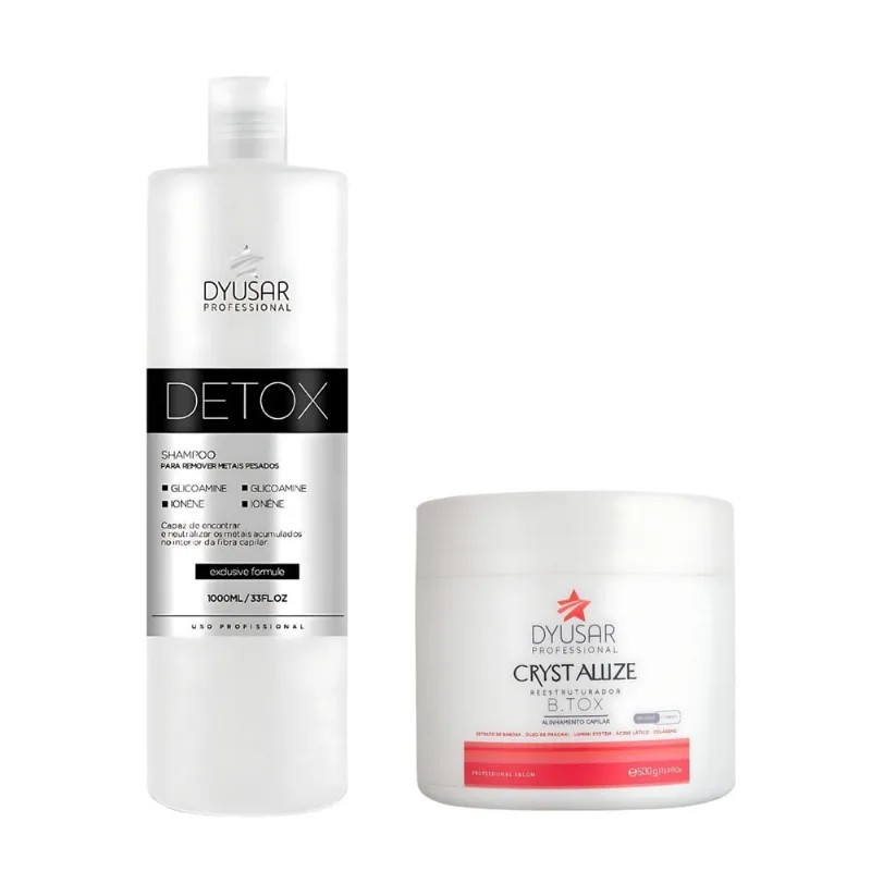 Detox Free 1L + B. Tox De Cristal Orgânico 500G