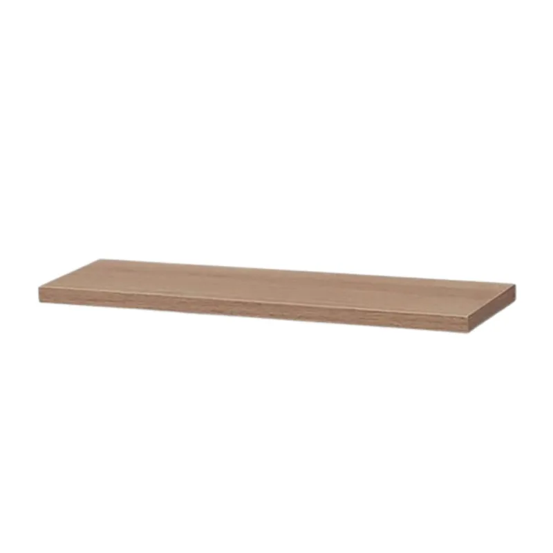 Prateleira MDF sem Suporte Invisível Zizal Prateleira MDF Amadeirado sem Suporte 80x30x1,5cm