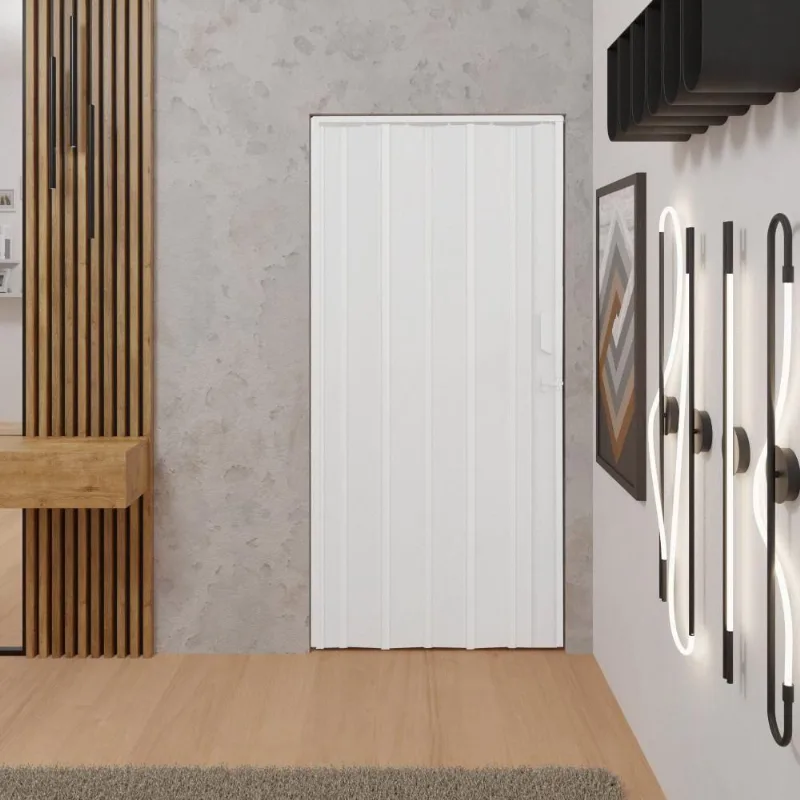 Porta Sanfonada De Pvc 135x210cm Bariri - Tk