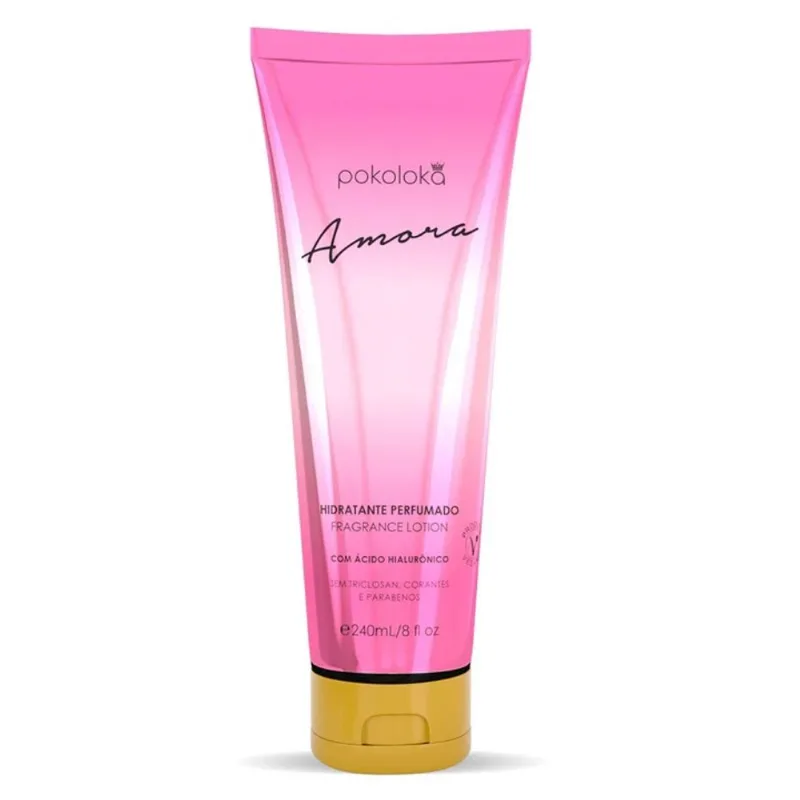 Hidratante perfumado amora 240ML - pokoloka