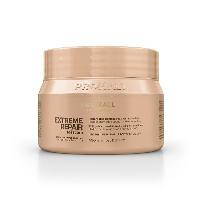 Máscara de Nutrição Prohall Extreme Repair 450g