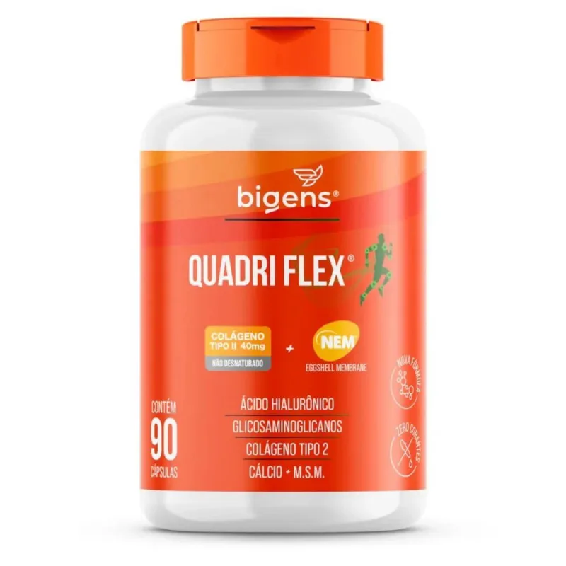 QUADRI FLEX COLAGENO TIPO 2 90 CAPS BIGENS