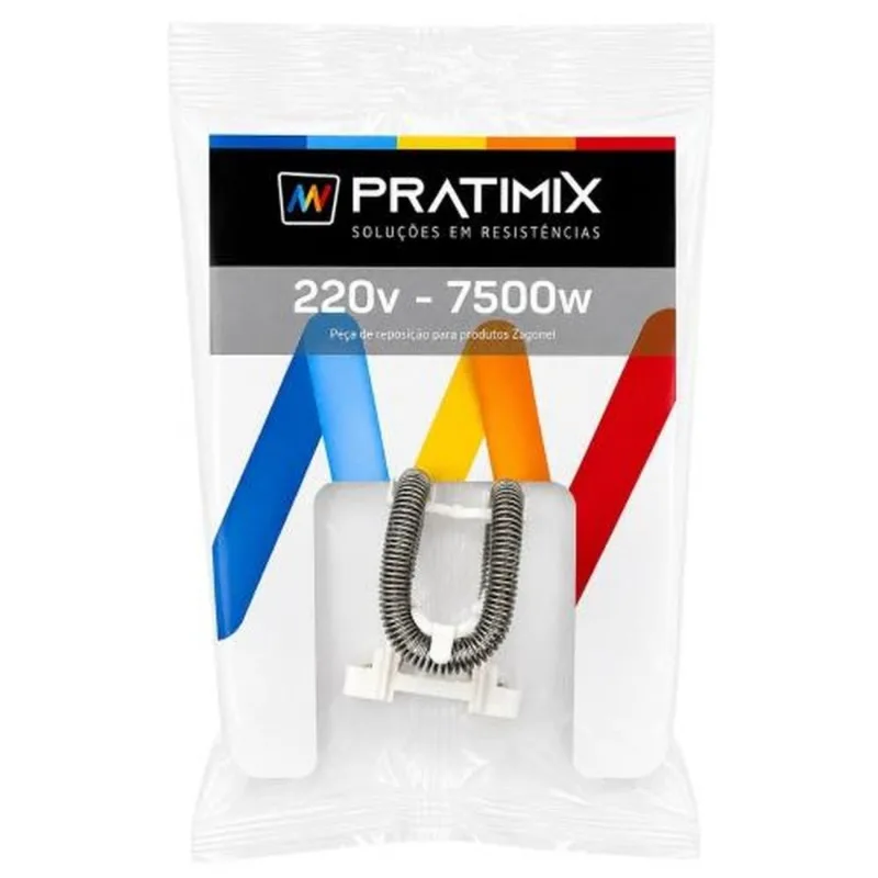 Resistência Tipo Zagonel Ducali 220v 7500w - Pratimix