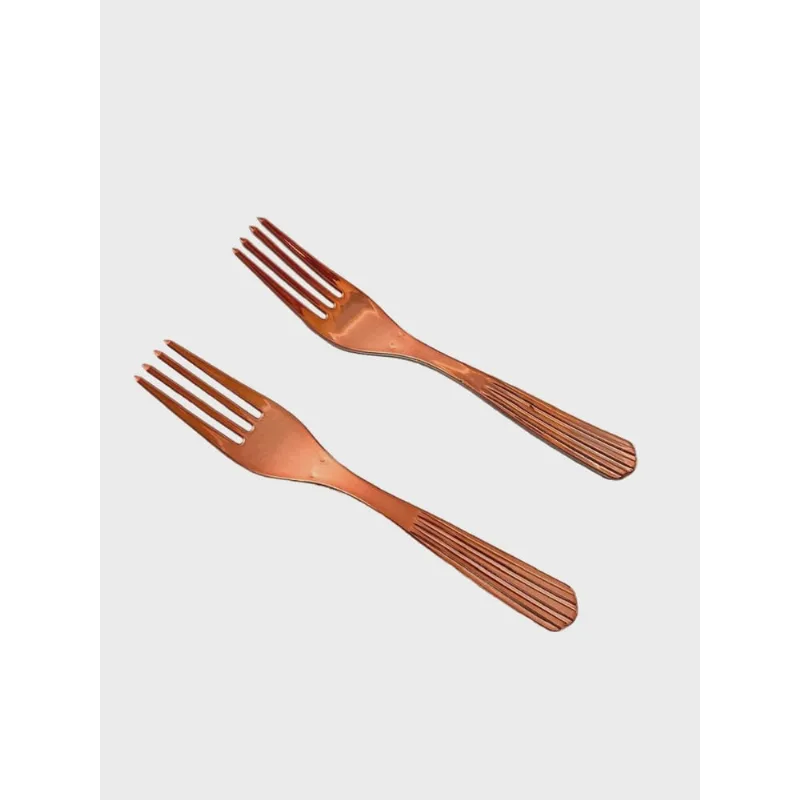 Garfo Acrilico Cromado Rose C/8 Viggui